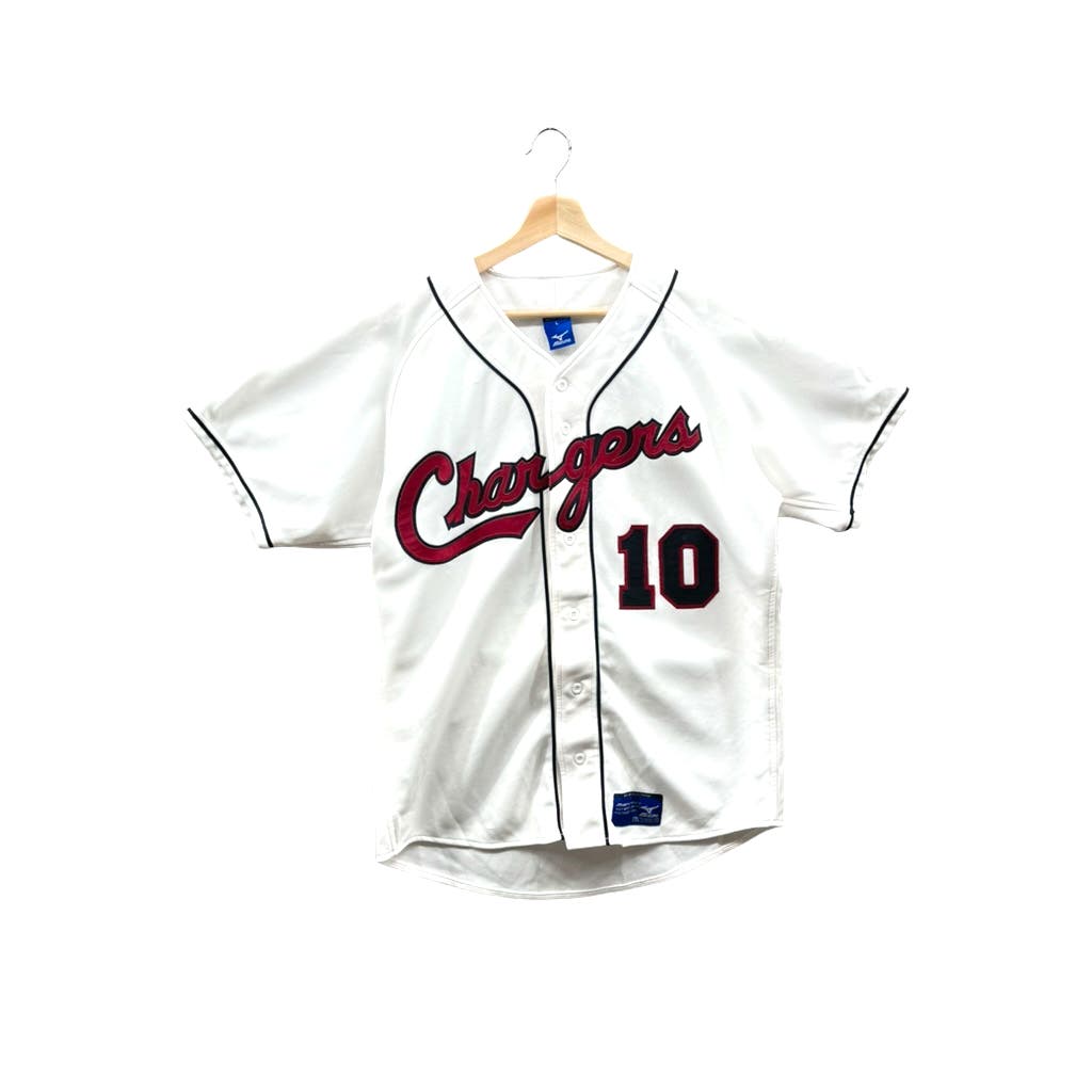 Vintage Mizuno Chargers Minor League Baseball Jersey