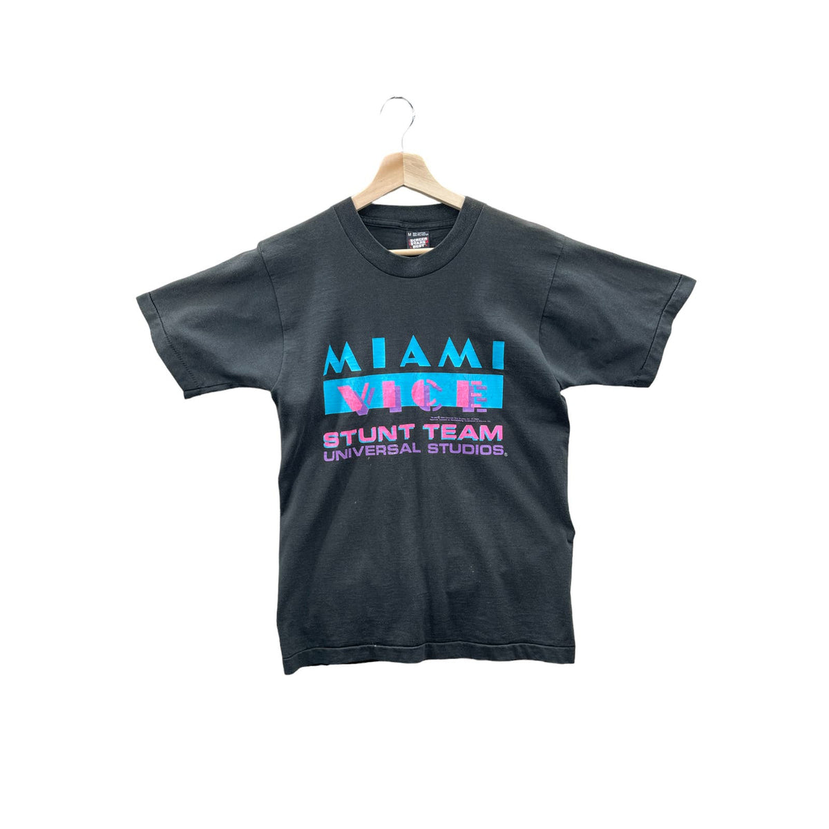 Vintage 1980's Miami Vice Stunt Team Graphic Tee