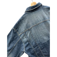 Vintage Sean John Indigo Washed Denim Trucker Jacket