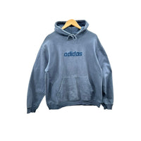 2000's Adidas Felt Embroidered Logo Hoodie