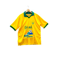 Vintage Brasil Copa 2014 Soccer Futbol Jersey