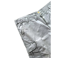 Carhartt Force Mens Relaxed Light Grey Rugged Cargo Shorts 46W