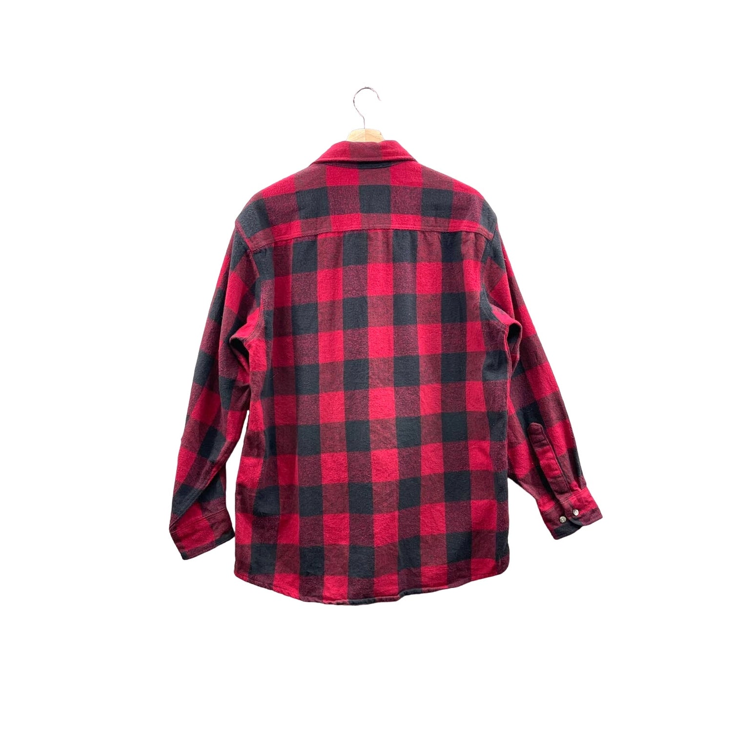 Vintage Fieldmaster Midweight Buffalo Check Button Up Flannel Shirt