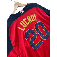 Vintage Majestic MLB 2014 All Star Game Lucroy Baseball Jersey