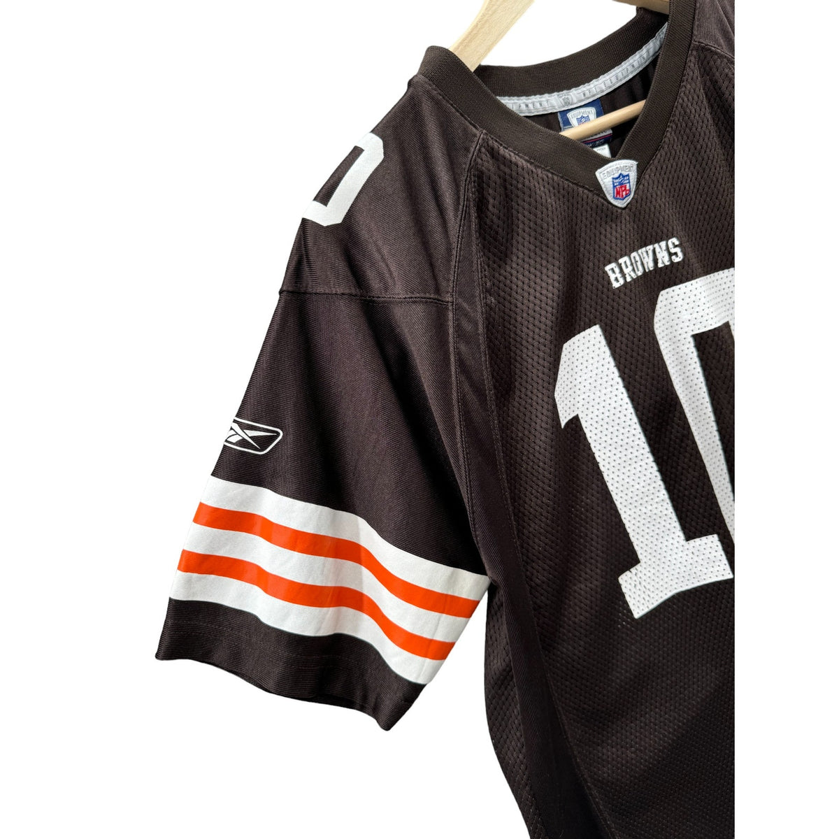 2000's Reebok Cleveland Browns Brady Quinn Youth NFL Jersey