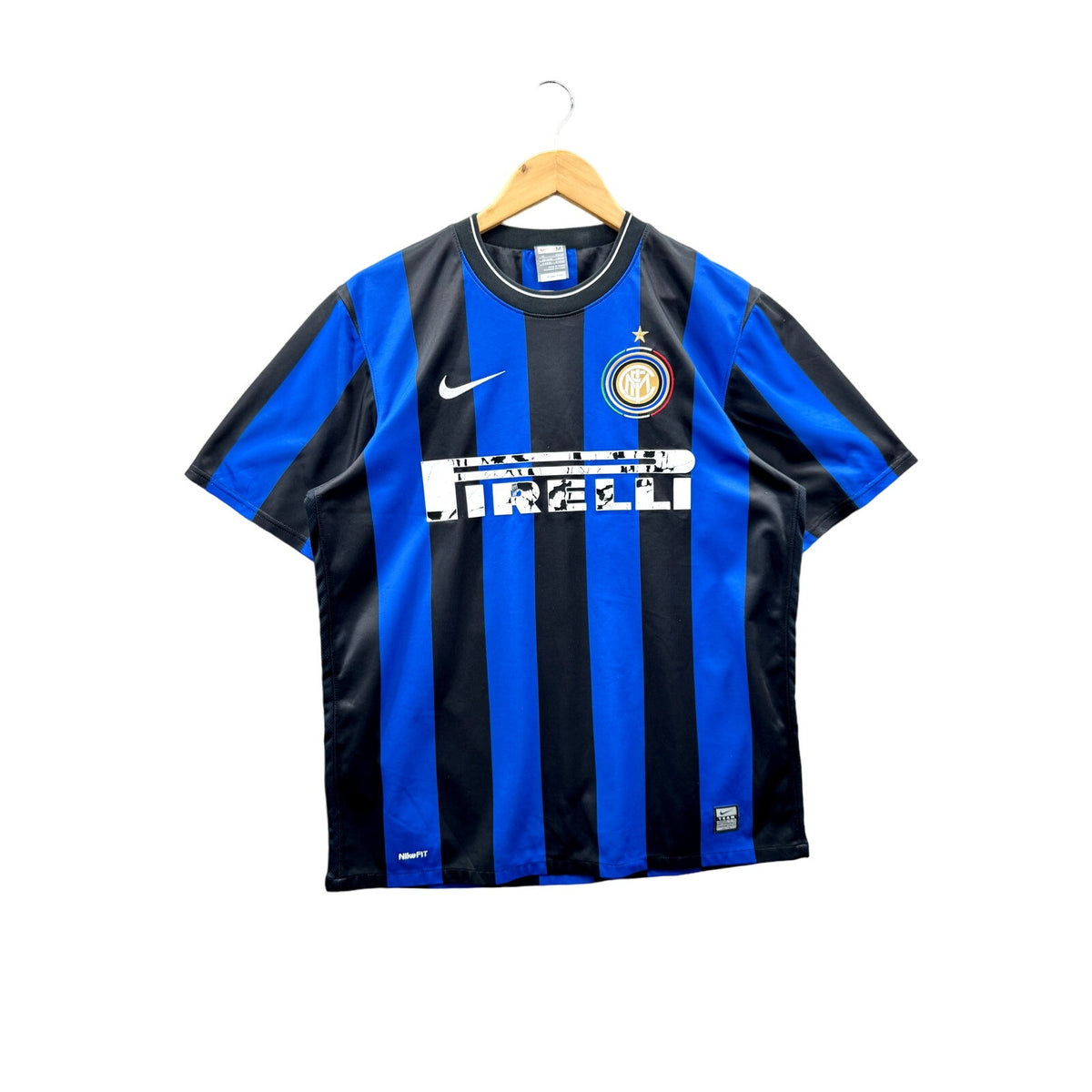 Nike Inter Milan Home Men's Distressed Football Soccer Jersey