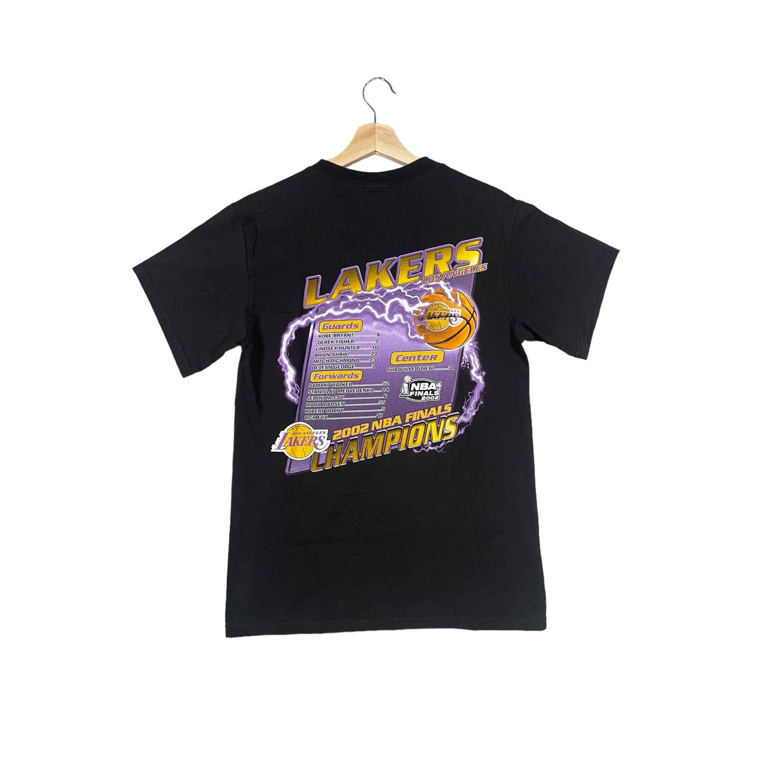 Vintage 2002 Los Angeles Lakers Championship Graphic T-Shirt