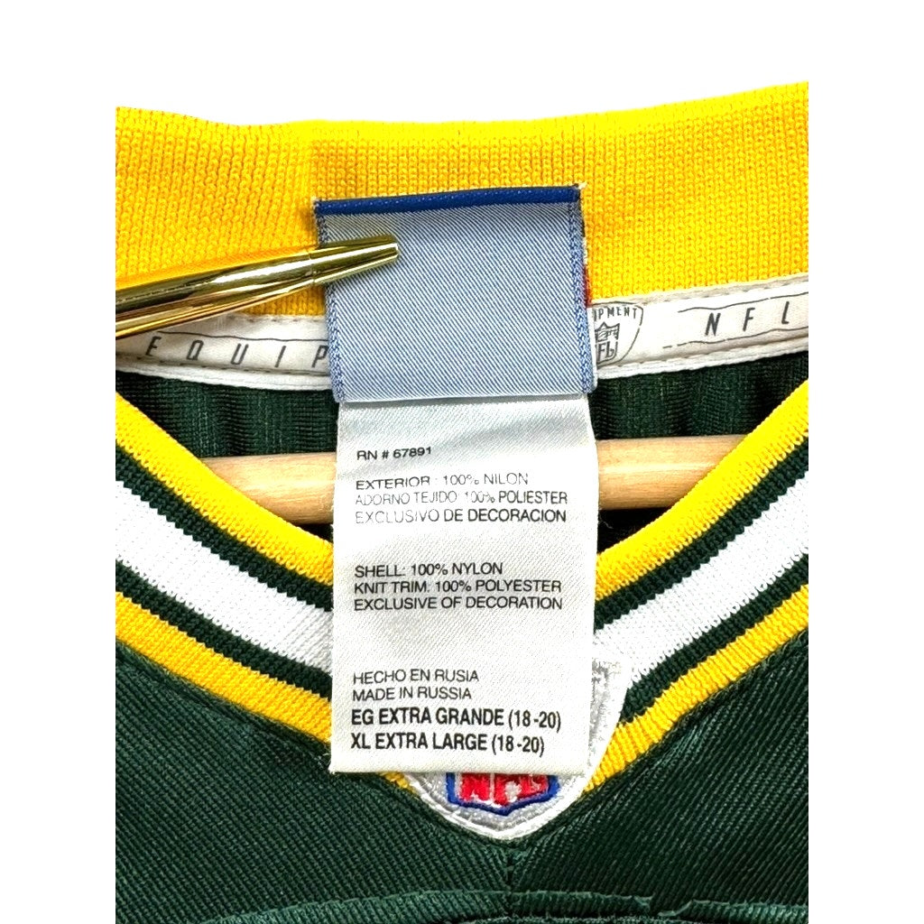 2000's Reebok Green Bay Packers Ahman Green Youth NFL Jersey