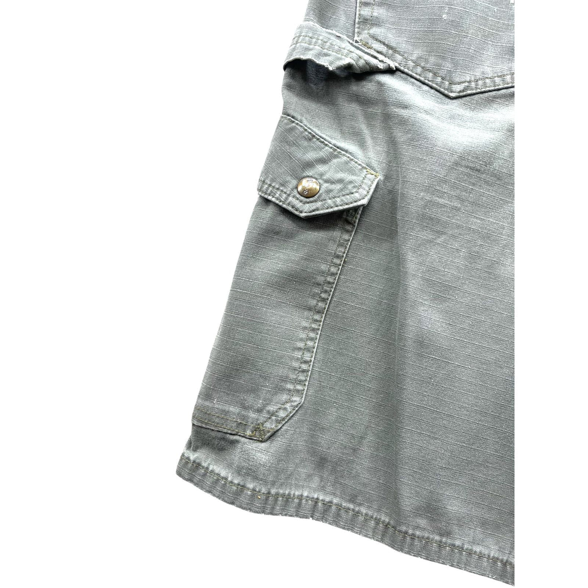 Vintage Carhartt Moss Green Cargo Workwear Shorts
