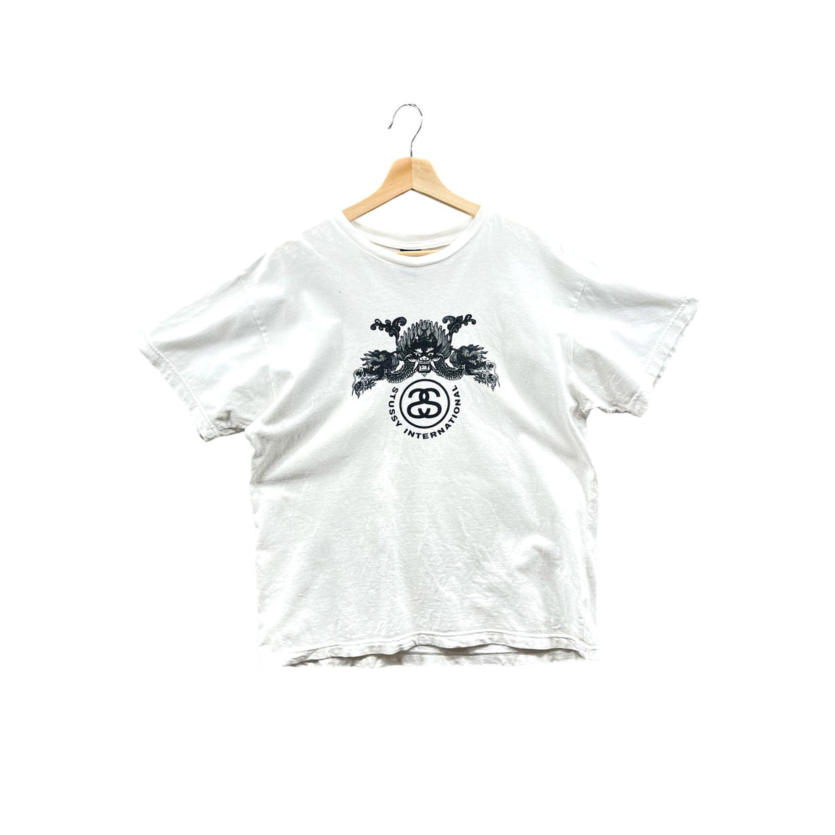 Vintage Stussy International Dragon Graphic T-Shirt