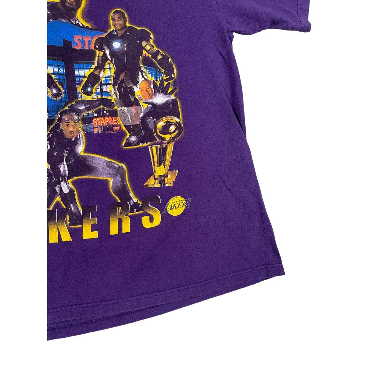 Vintage 2000's Los Angeles Lakers "Iron Men" T-Shirt