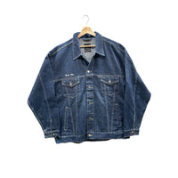 Vintage Sean John Dark Indigo Denim Trucker Jacket