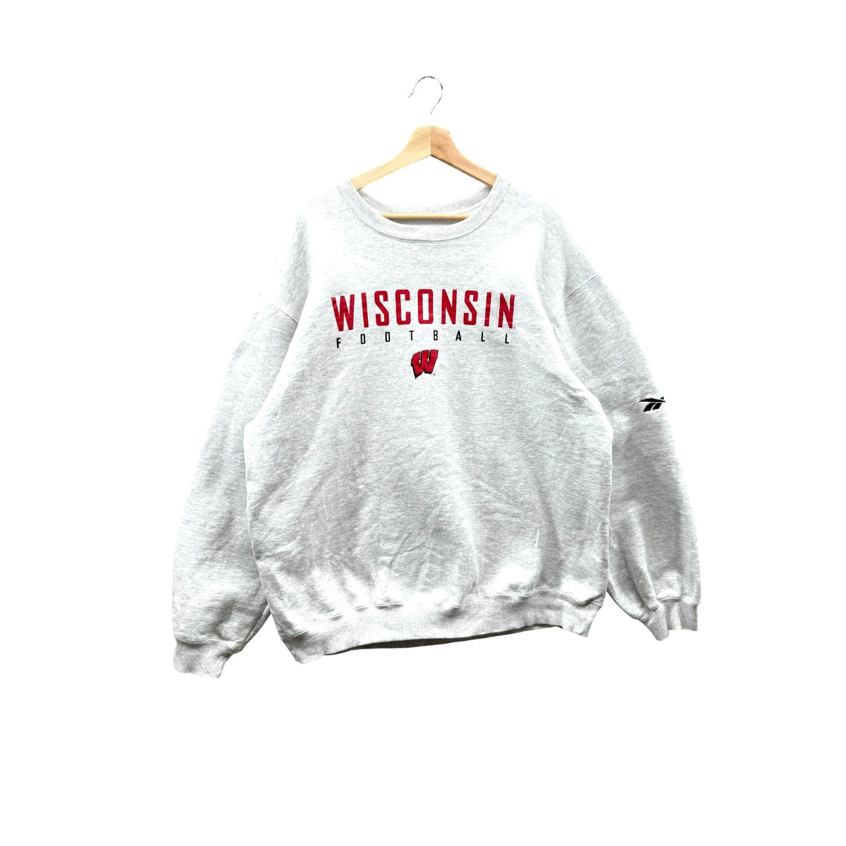 1990's Reebok University of Wisconsin Football Crewneck