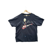 Vintage 2000's Joe Satriani Distressed Wormhole Tour Graphic Tee