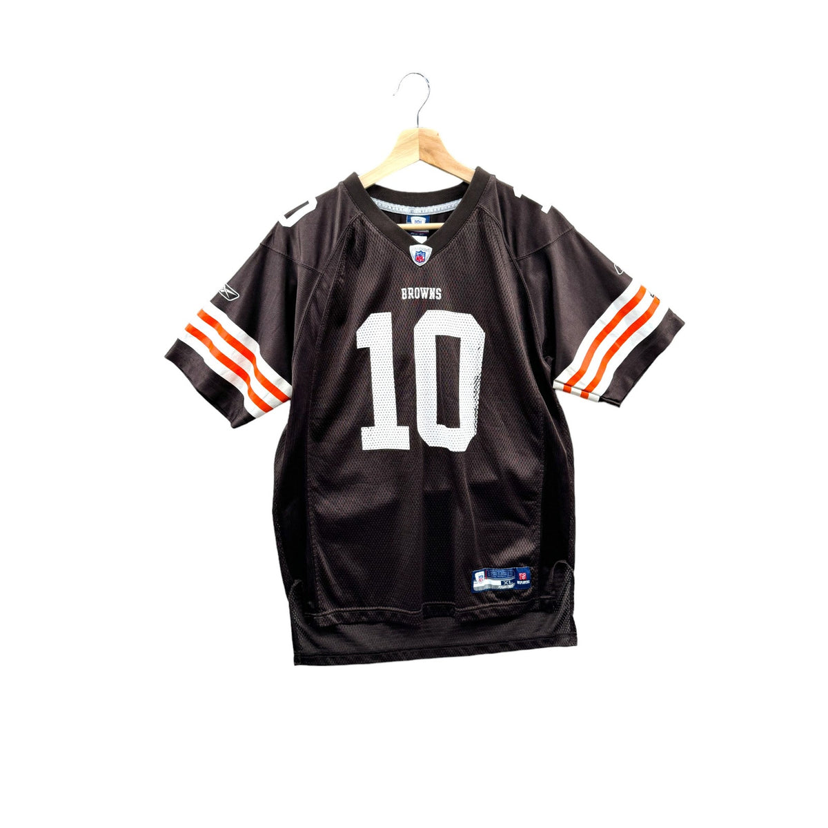 2000's Reebok Cleveland Browns Brady Quinn Youth NFL Jersey