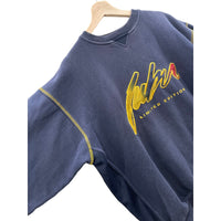 Vintage 1990's Fubu Limited Edition Gradient Script Embroidered Crewneck