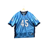 Vintage 1990's Starter XXL Mesh Team Blue Football Jersey