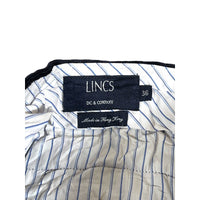 Vintage 1990's Lincs Men's Navy Relaxed Fit Corduroy Pants 36x30