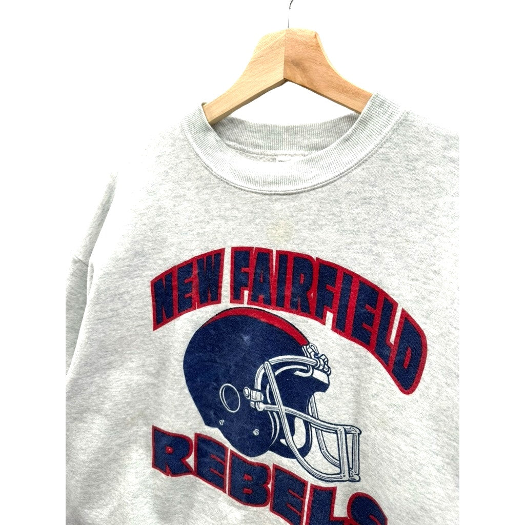 1990's New Fairfield Rebels USA Football Crewneck