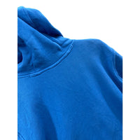 Nike Men's Essential Cobalt Blue Embroidered Swoosh Hoodie