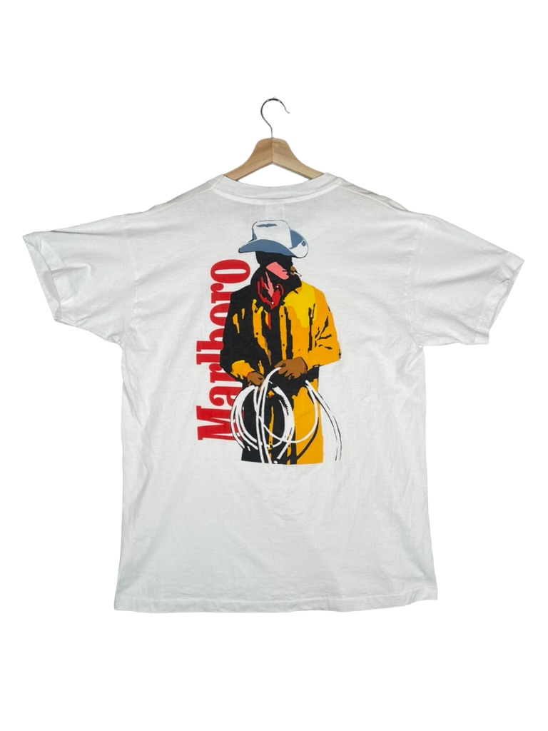 Vintage 1990's Marlboro Cowboy Graphic T-Shirt