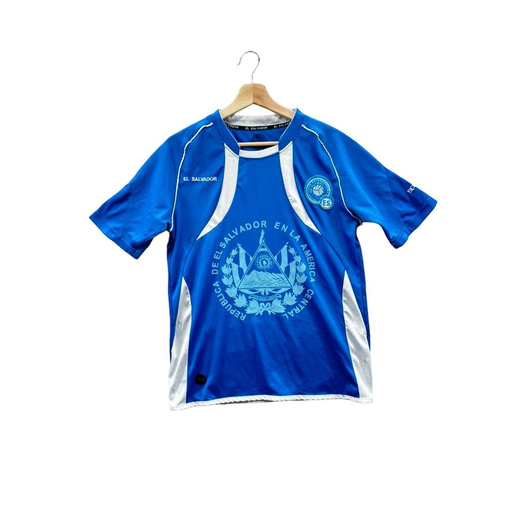 Vintage El Salvador National Soccer Futbol Jersey