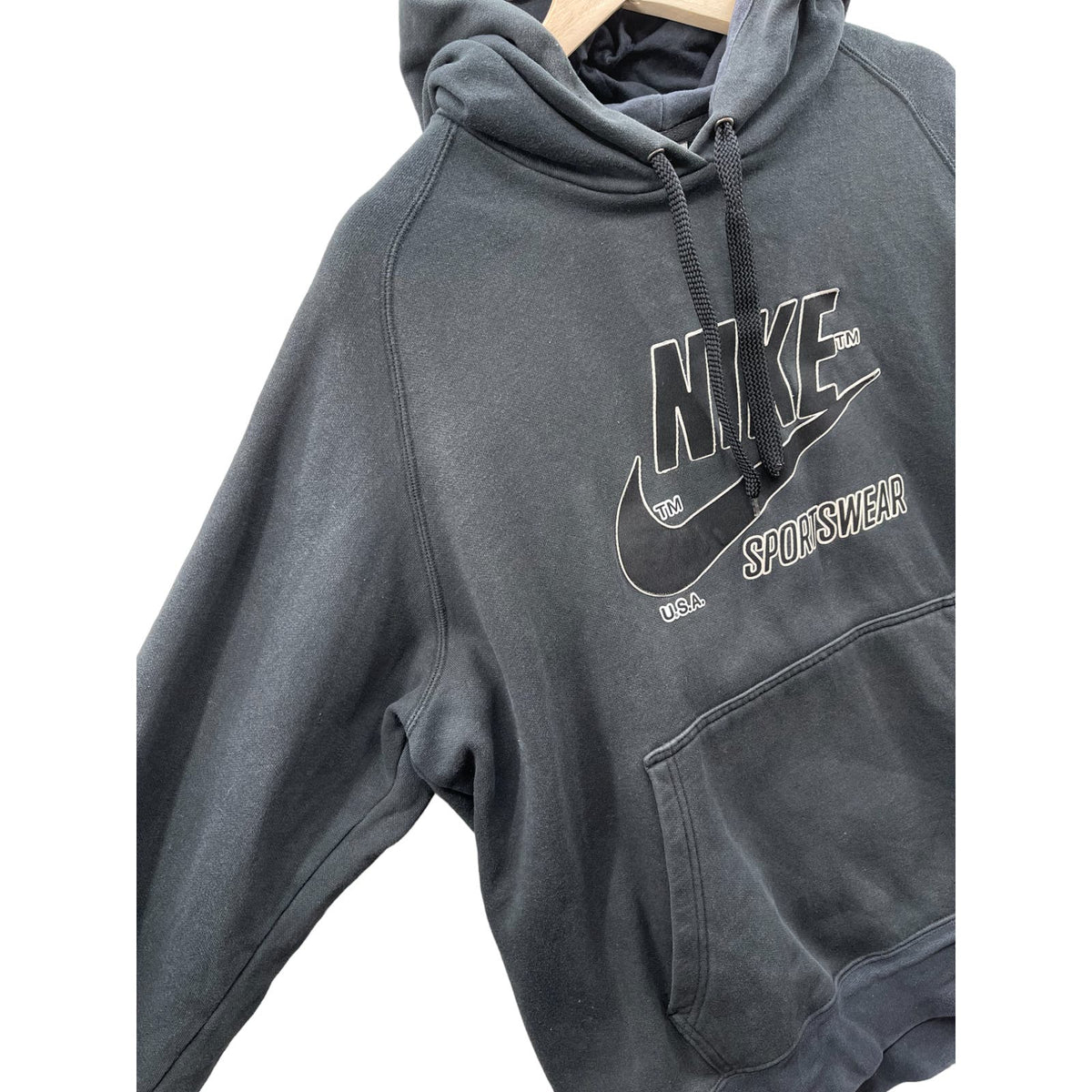 Vintage 2000's Nike Sportswear Embroidered Hoodie