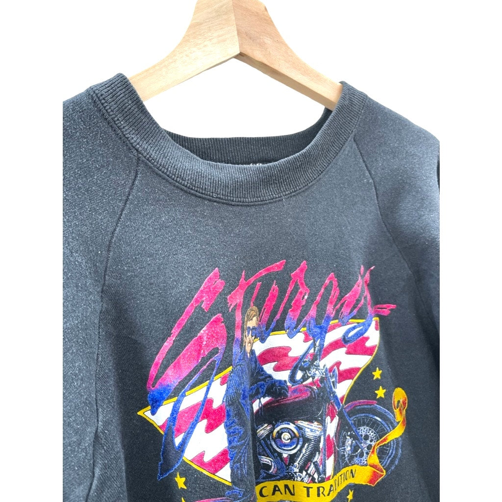 Vintage 1993 Sturgis Motorycle Rally Graphic Sweatshirt