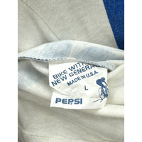 Vintage 1990's Pepsi 1/4 Zip Biking Cycling Shirt