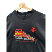 Vintage 1990's Santa Fe Railroad Train Graphic Tee