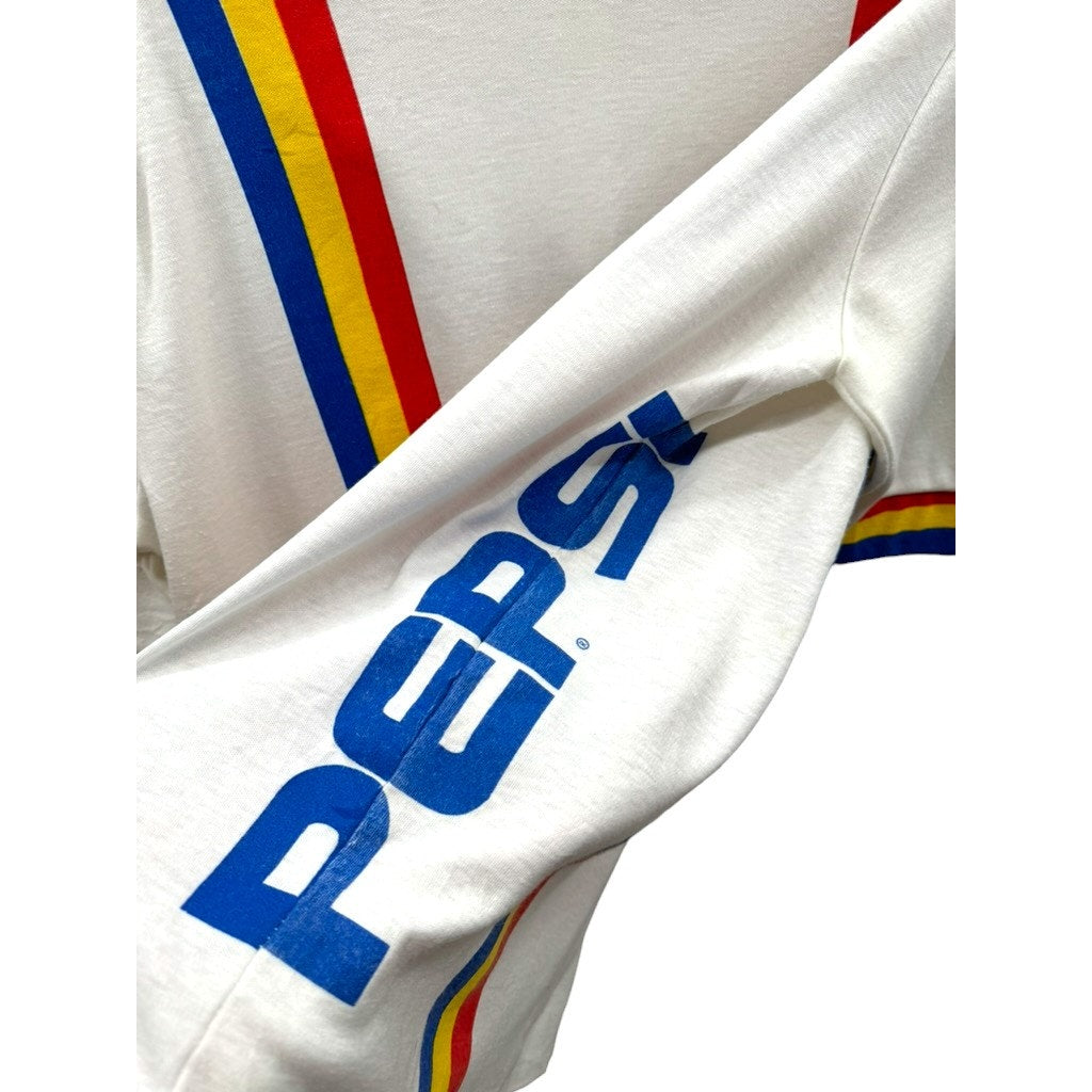 Vintage 1990's Pepsi 1/4 Zip Biking Cycling Shirt