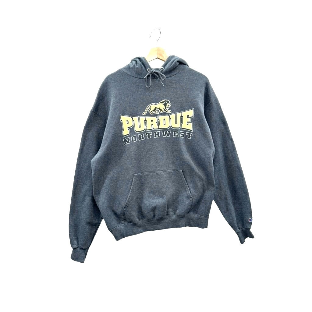 2000's Champion Purdue Northwest College Graphic Hoodie