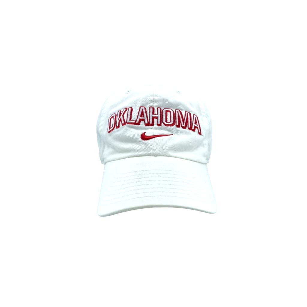 Nike Oklahoma University White Center Swoosh Adjustable Hat