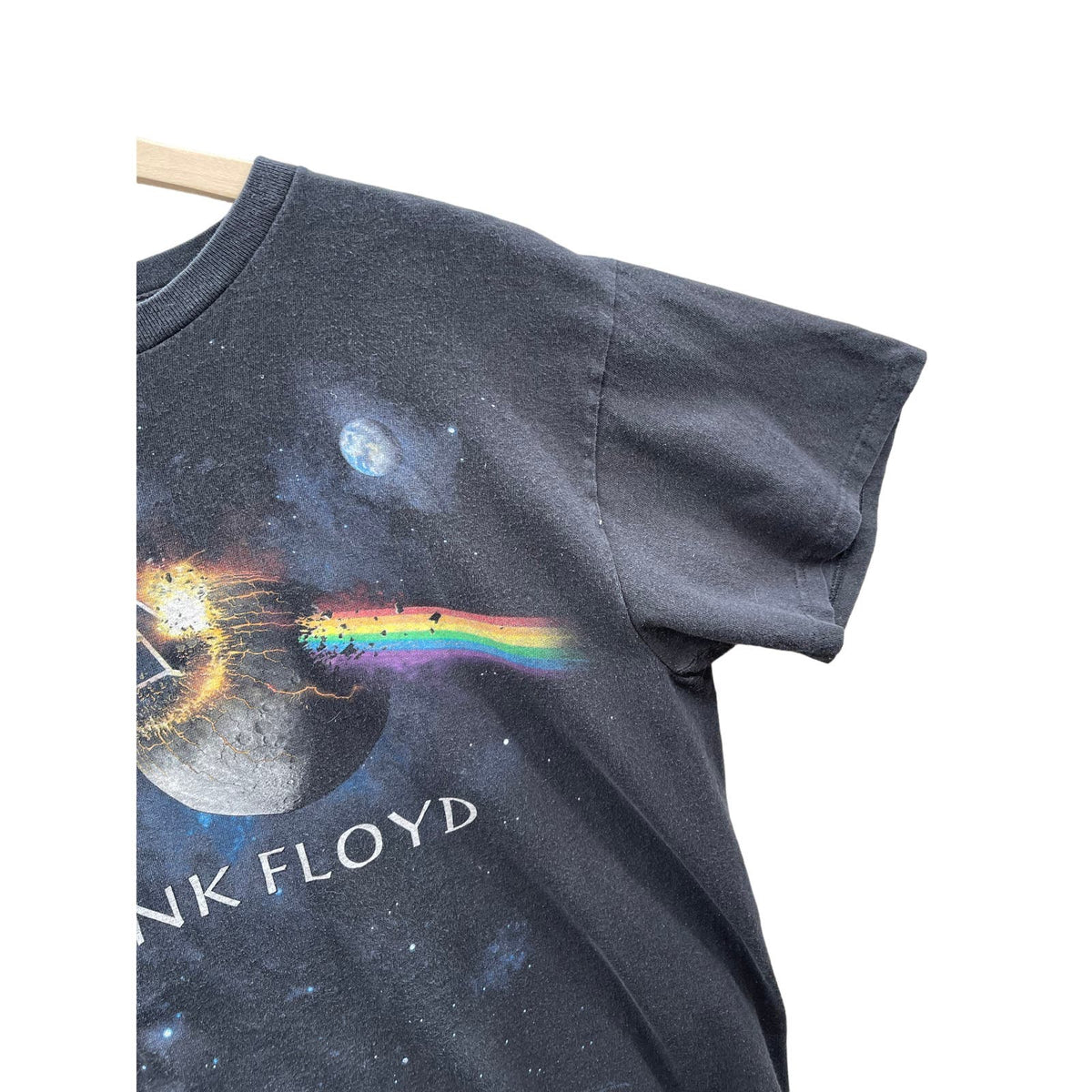 Vintage 2000's Pink Floyd Dark Side of the Moon Graphic T-Shirt