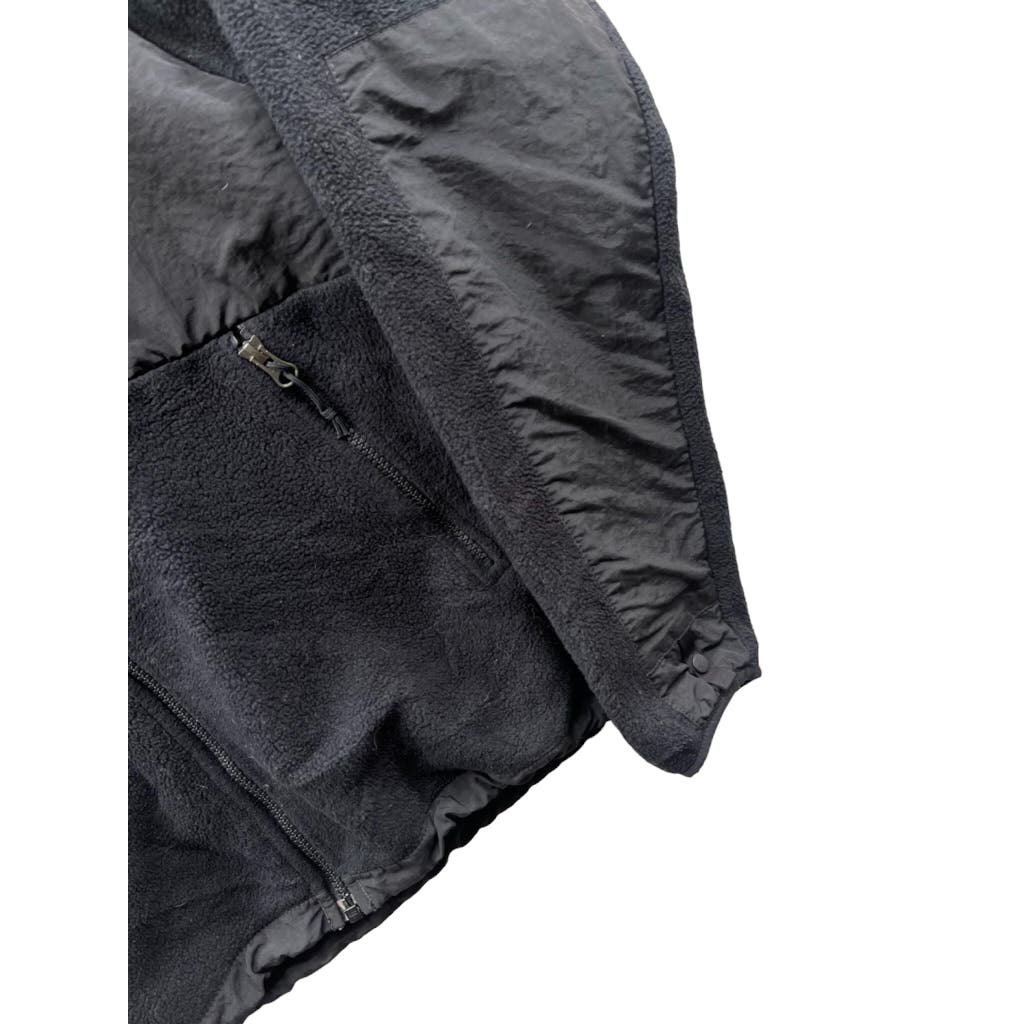 Vintage The North Face Men's Black Denali Full Zip Fleece Jacket