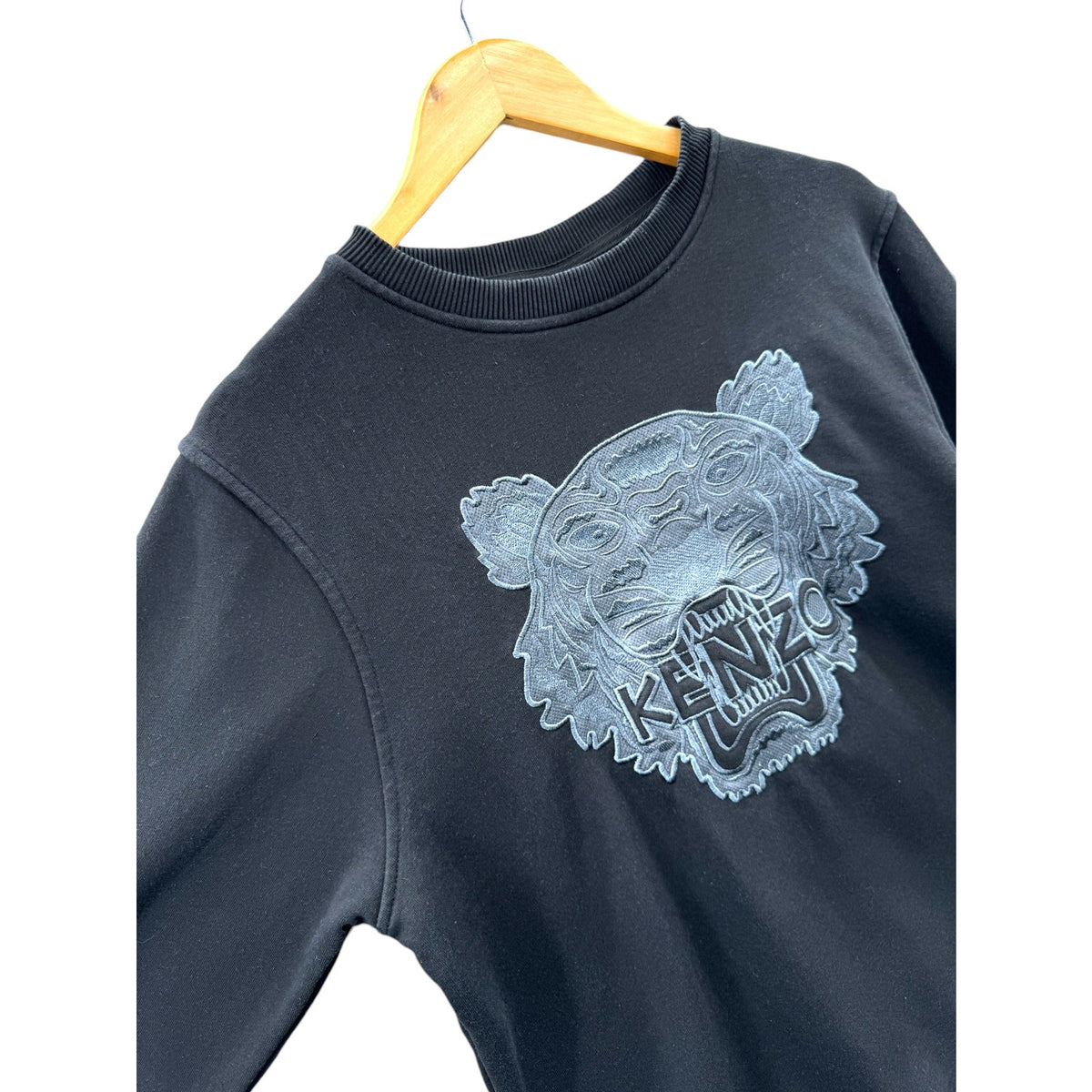 Kenzo Paris Embroidered Tiger Graphic Crewneck