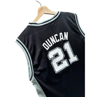 Adidas San Antonio Spurs Tim Duncan Youth NBA Team Jersey