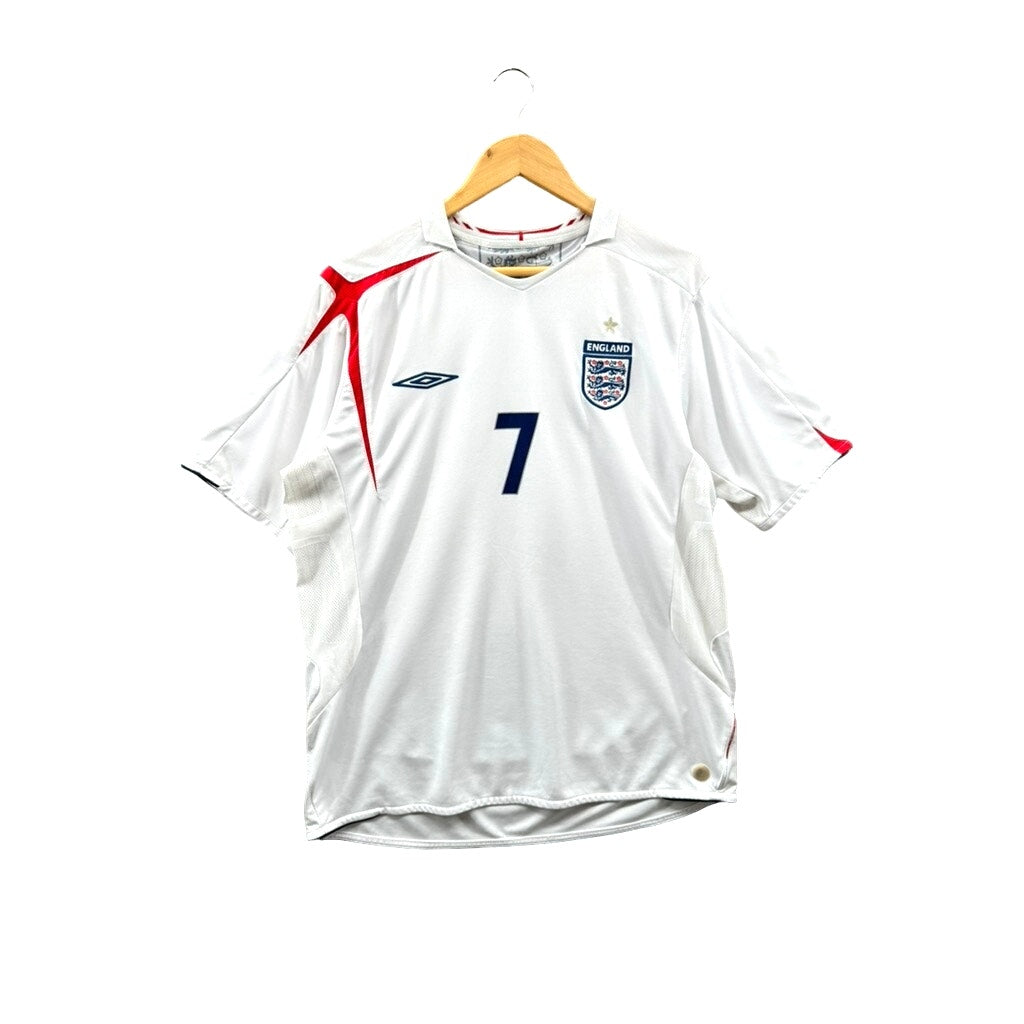 Umbro England David Beckham #7 Men's Football Soccer Jersey