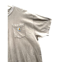 Vintage 2000's Carhartt Tan Heavyweight Henley T-Shirt