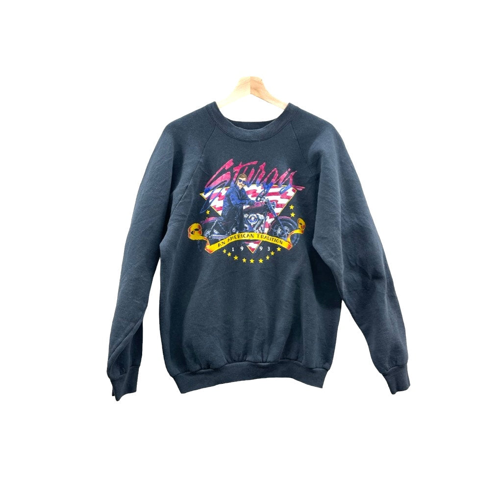 Vintage 1993 Sturgis Motorycle Rally Graphic Sweatshirt