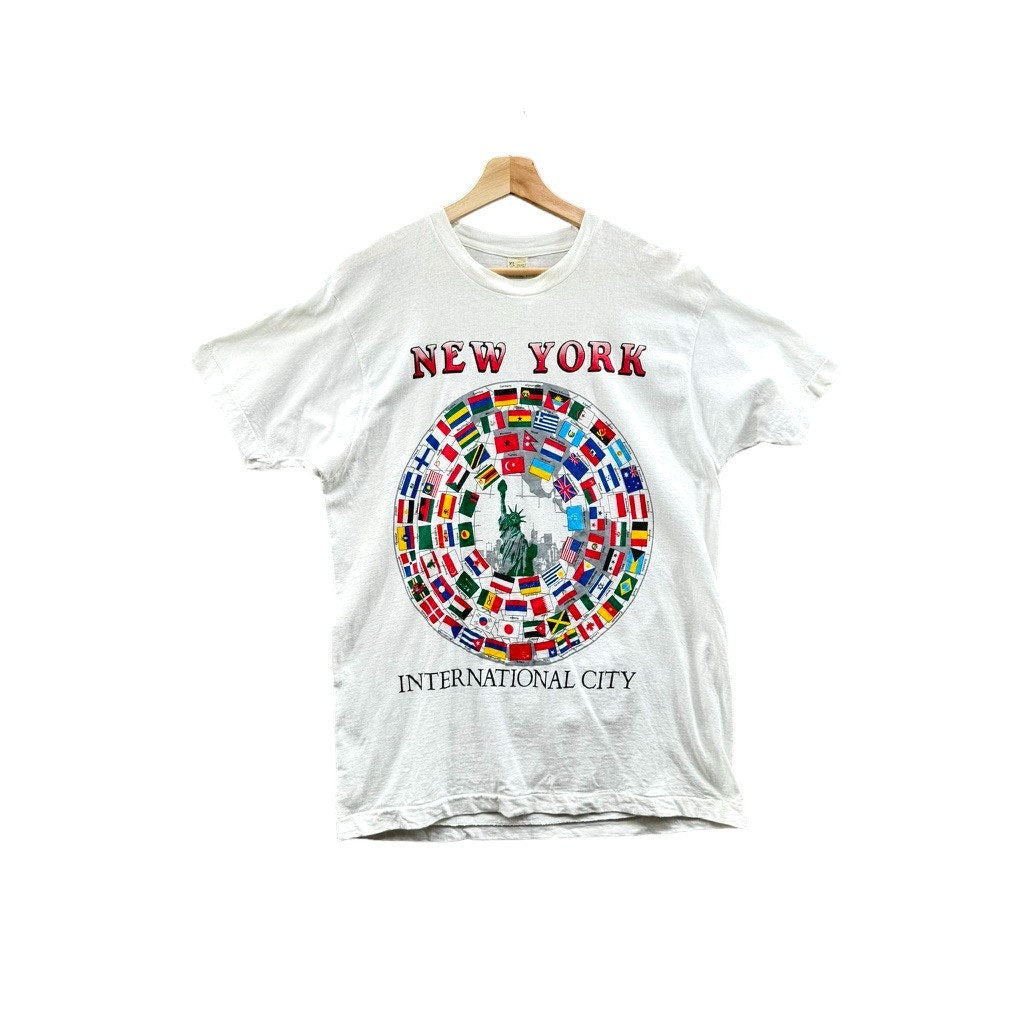 Vintage 1990's New York International City Graphic Tee