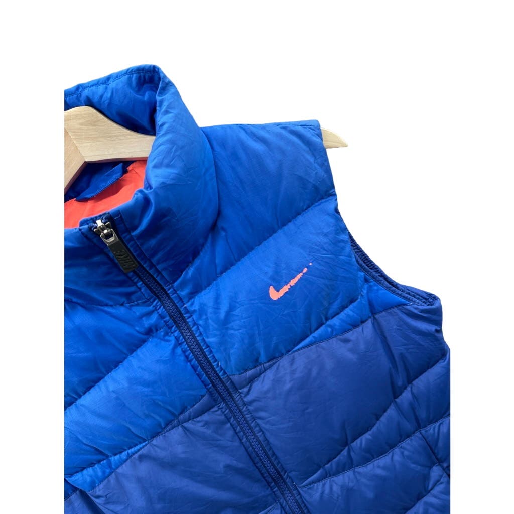 Nike Sportswear Two-Tone Blue Down Puffer Vest