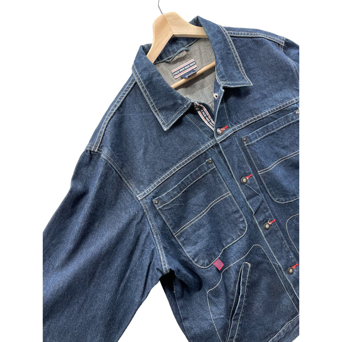 Vintage 1990's Paco Jeans Co. Denim Chore Jacket