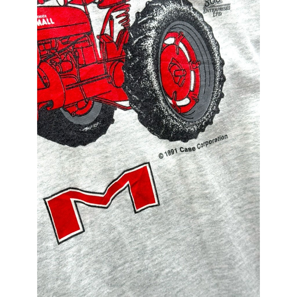 Vintage 1990's Farmall Tracter Super M Graphic T-Shirt