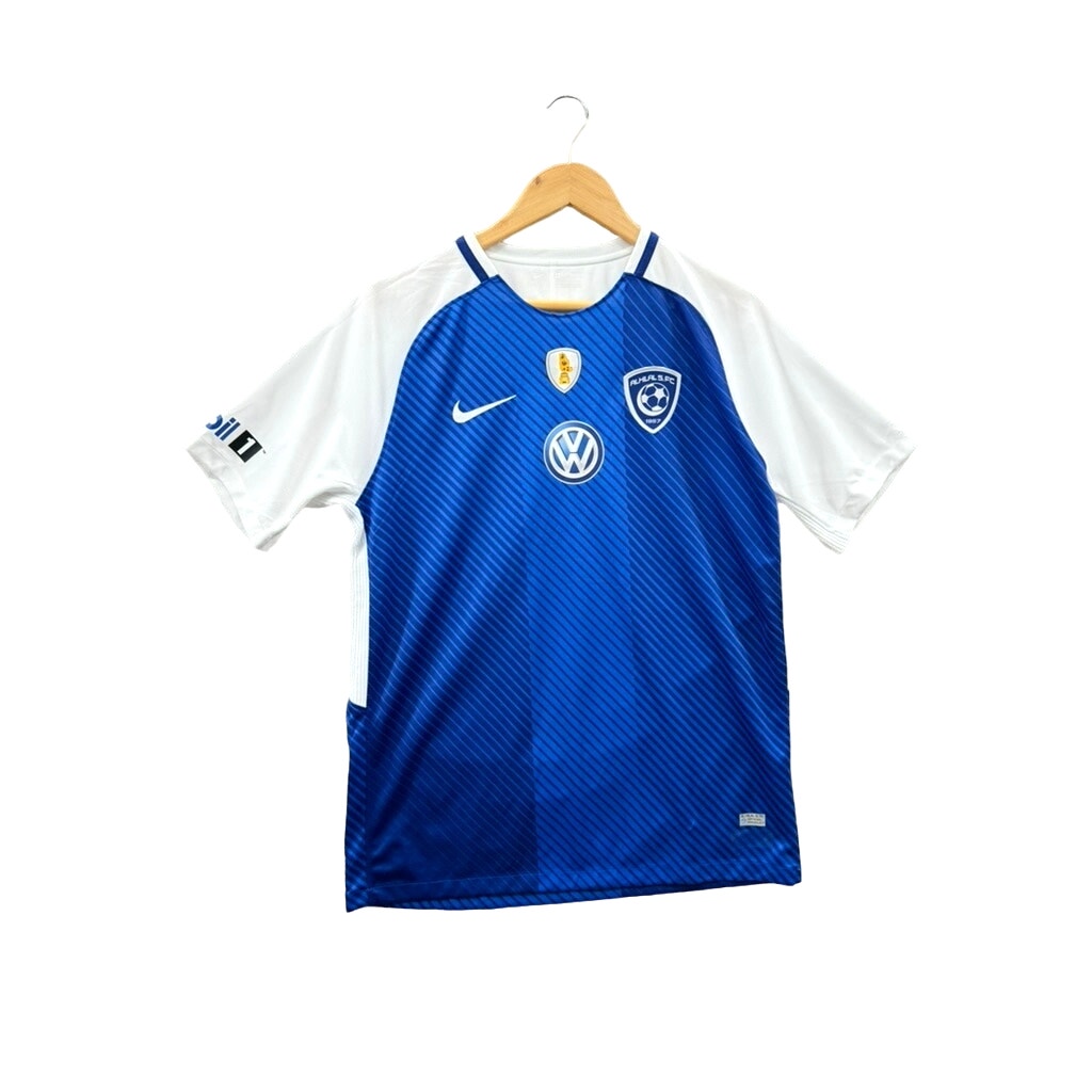 Nike Al Hilal Football Club Team Home Soccer Jersey