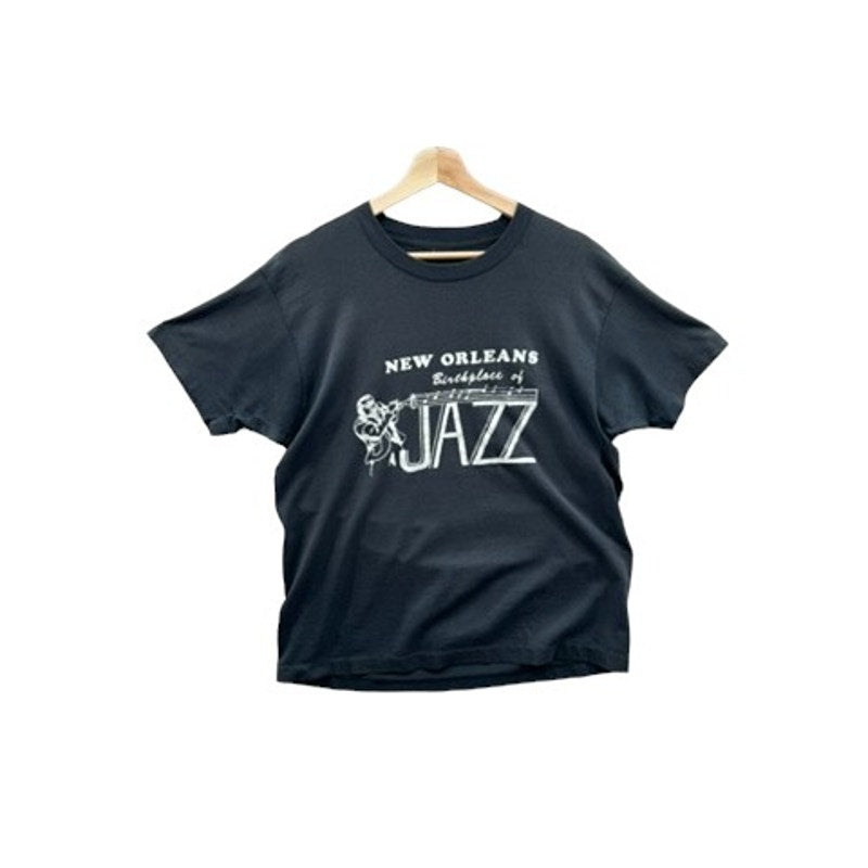 Vintage 1980's New Orleans Birthplace of Jazz Graphic Tee