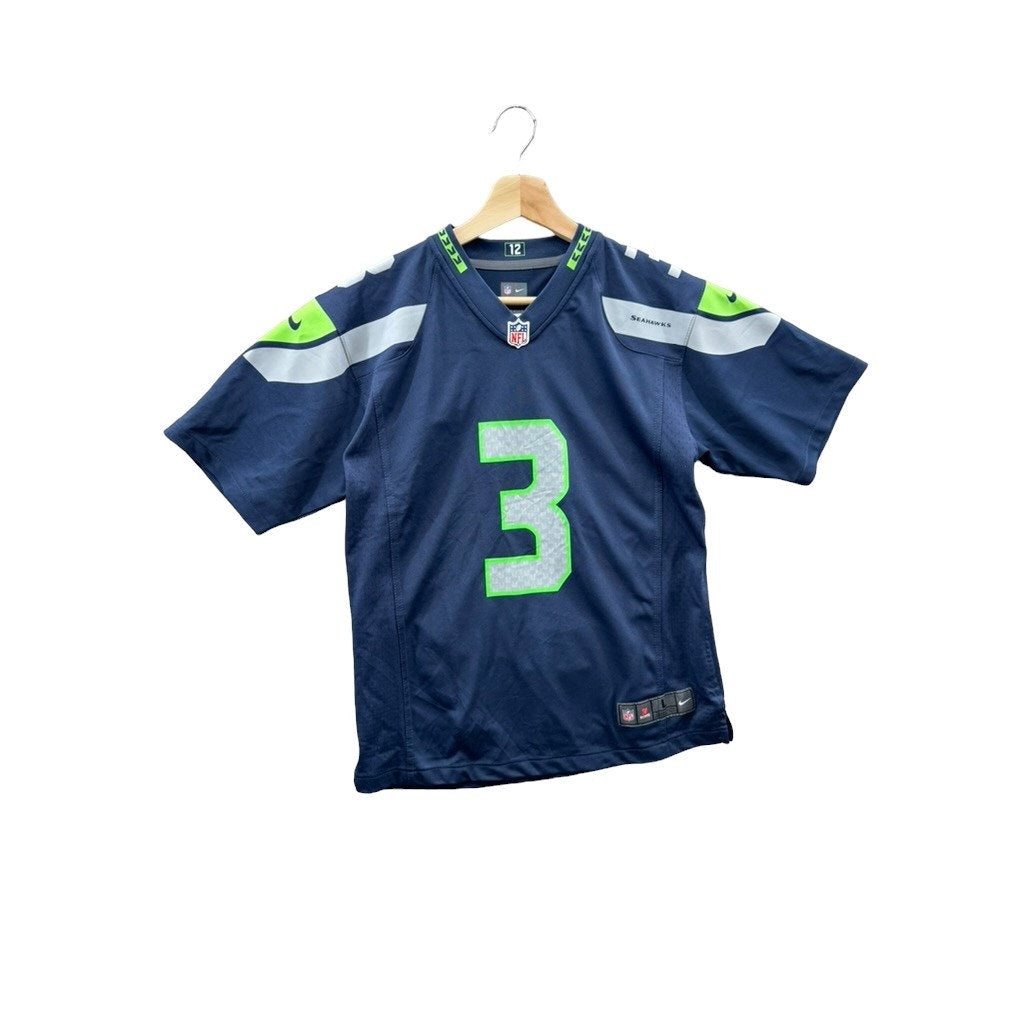 2000's Nike Seattle Seahawks Russell Wilson Youth NFL Jersey