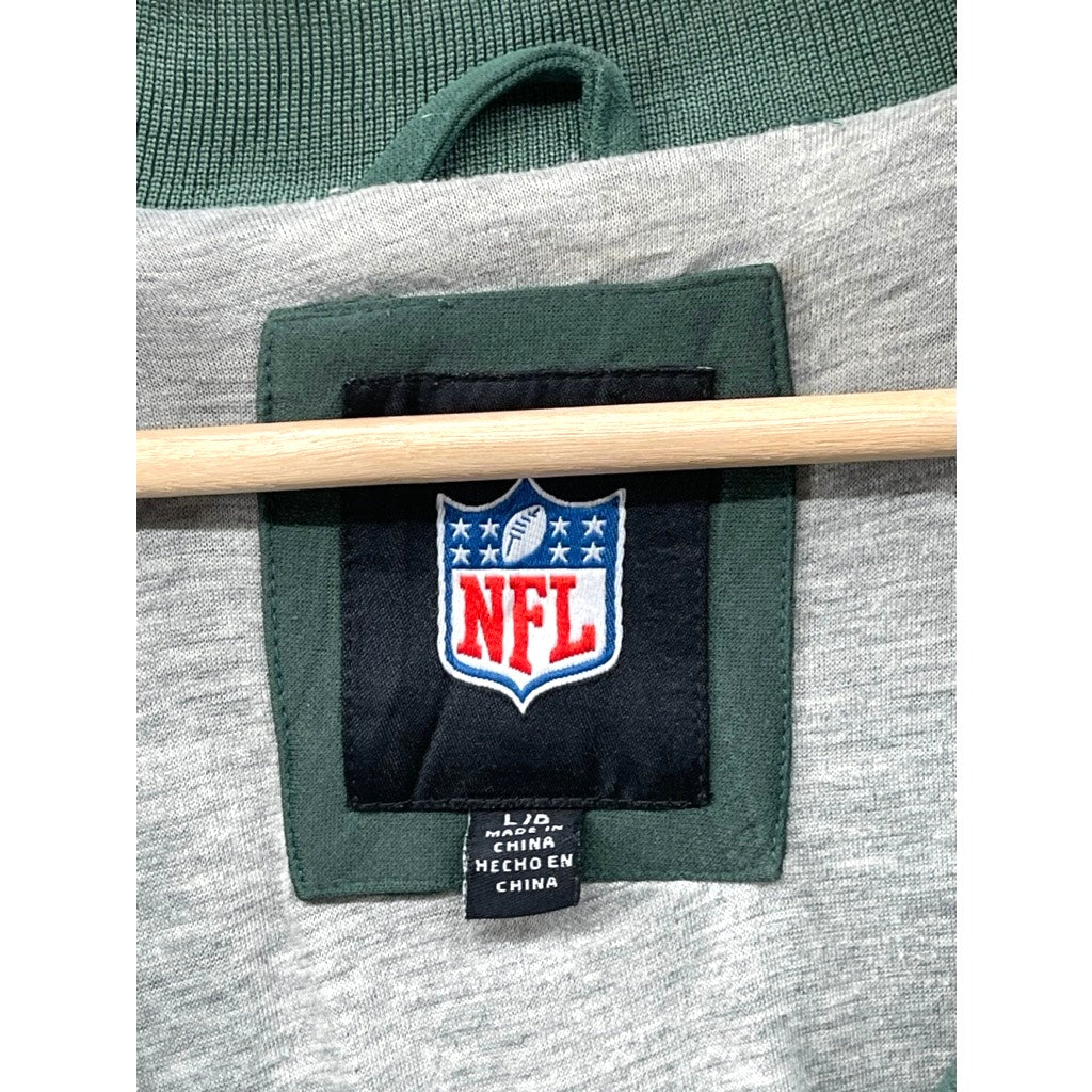 Vintage NFL Green Bay Packers Full Zip Embroidered Jacket