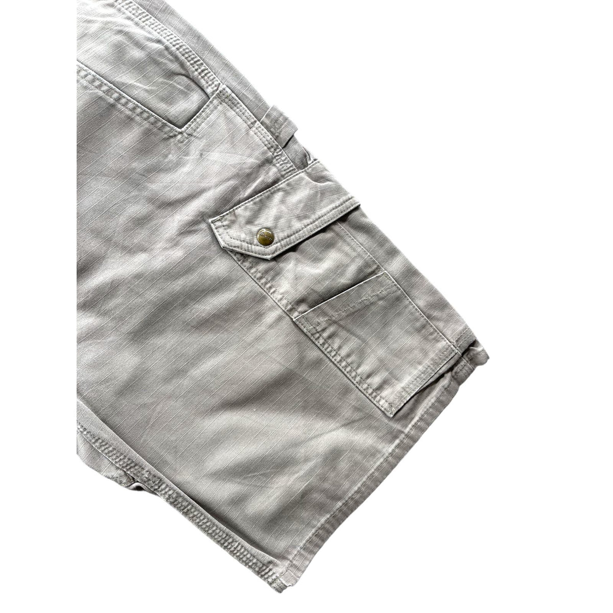 Vintage Carhartt Tan Relaxed Fit Utility Canvas Cargo Shorts