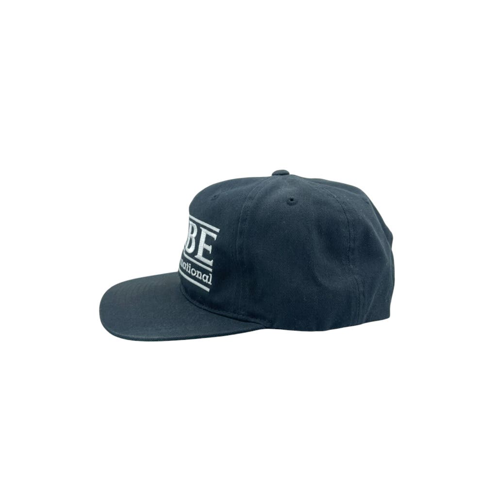 Stussy Tribe International Black Twill Snapback Hat